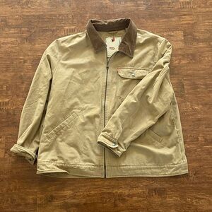 levi’s brown utility canvas jacket ☆ size: XXL